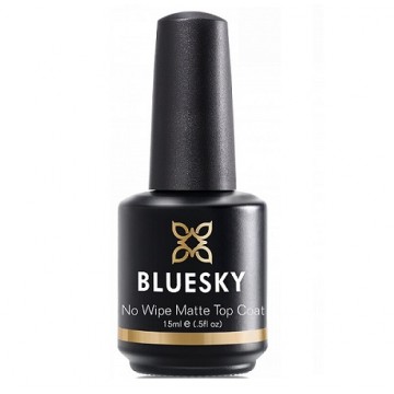 Ημιμόνιμο βερνίκι BLUESKY NO WIPE MATTE TOP COAT 15ML